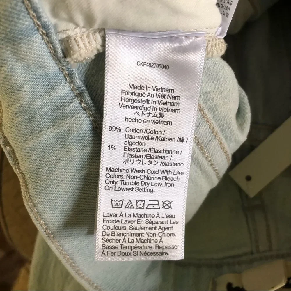 Madewell The Perfect Vintage Jeans Chesthunt Wash NWT Size 27 Tall Denim